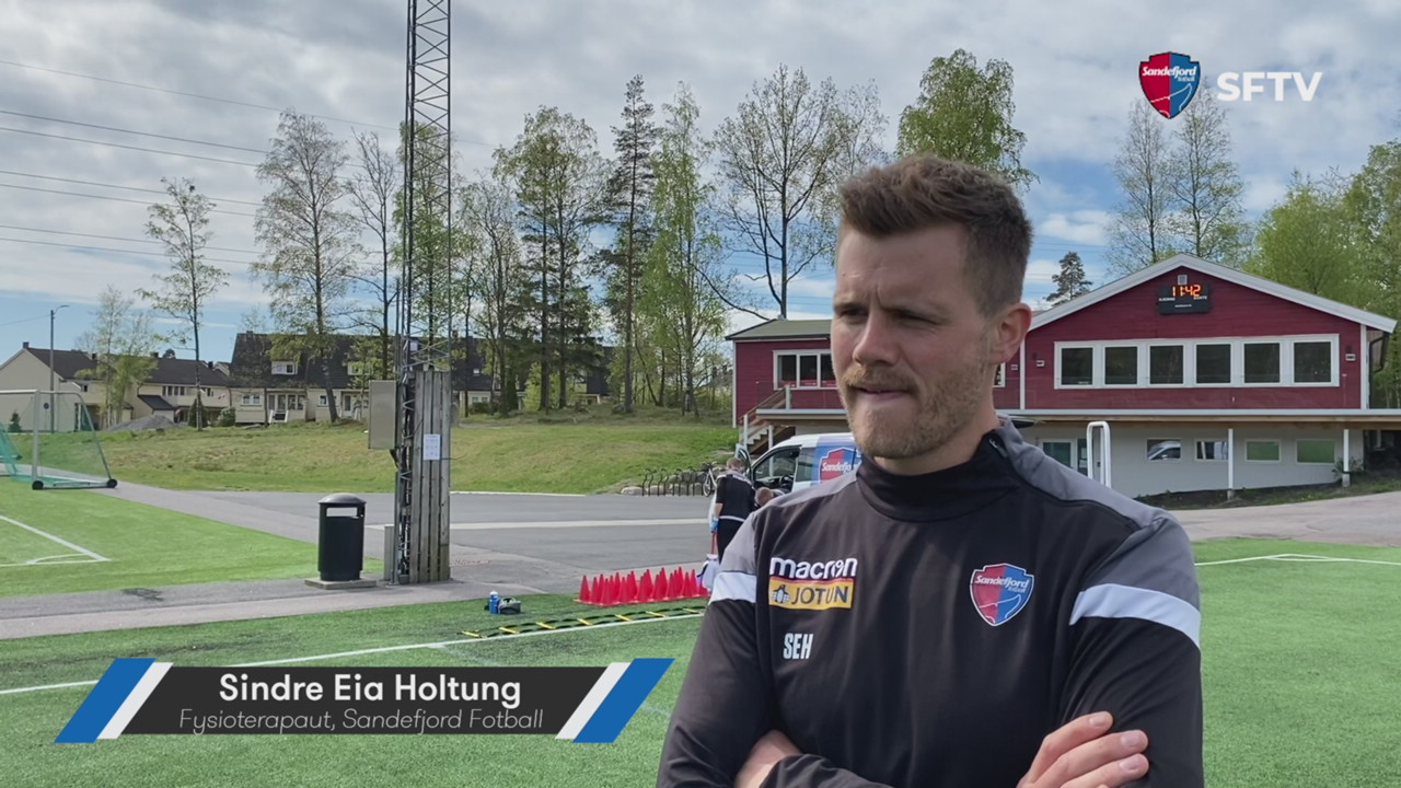 Fysioterapaut, Sindre Eia Holtung med en ny arbeidshverdag.